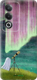 Силиконовый чехол Привидение и звезды для Oppo A3 Pro 5G - 6443u-4144 изображение 