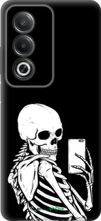 Силиконовый чехол Скелет делает Selfie для Oppo A3 Pro 5G - 6535u-4144 изображение 