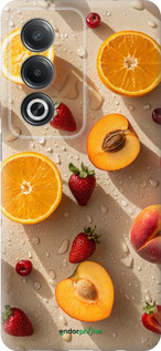 Силиконовый чехол Фрукты 3 для Oppo A80 5G - 6703u-3963 изображение 