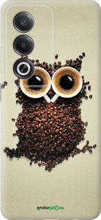 Силиконовый чехол Сова из кофе для Oppo A3 Pro 5G - 777u-4144 изображение 
