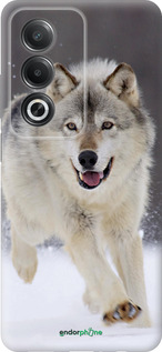 Силиконовый чехол Бегущий волк для Oppo A3 Pro 5G - 826u-4144 изображение 