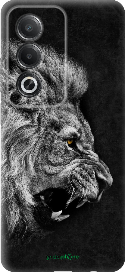 Силіконовий чехол Лев для Oppo A3 Pro 5G - 1080u-4144 изображение 