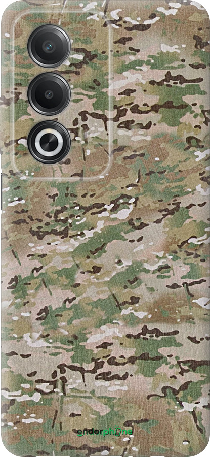 Силиконовый чехол Камуфляж v5 для Oppo A3 Pro 5G - 1201u-4144 изображение 