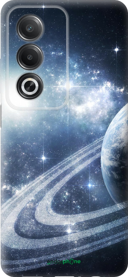 Силиконовый чехол Кольца Сатурна для Oppo A3 Pro 5G - 173u-4144 изображение 