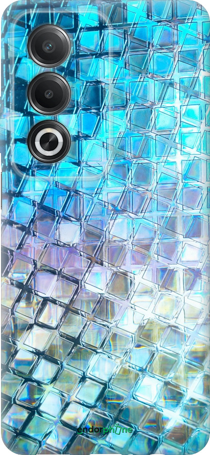 Силиконовый чехол Переливающаяся чешуя для Oppo A3 Pro 5G - 227u-4144 изображение 