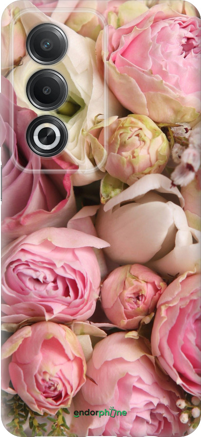 Силиконовый чехол Розы v2 для Oppo A80 5G - 2320u-3963 изображение 