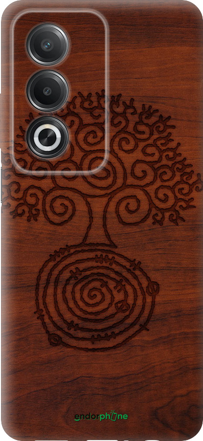 Силиконовый чехол Узор дерева для Oppo A3 Pro 5G - 4119u-4144 изображение 