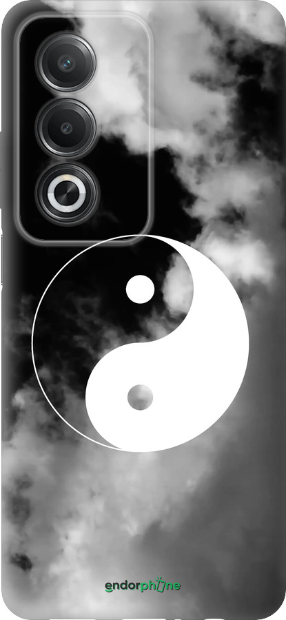 Силиконовый чехол Инь и Янь для Oppo A3 Pro 5G - 4389u-4144 изображение 