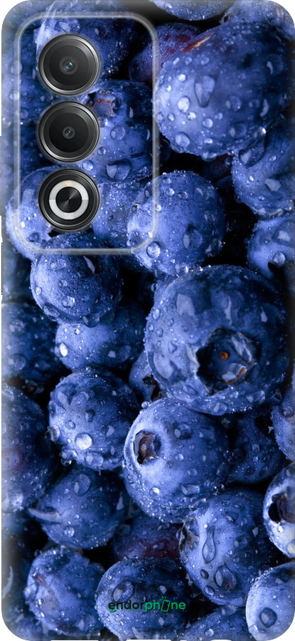 Силиконовый чехол Голубика для Oppo A3 Pro 5G - 4459u-4144 изображение 