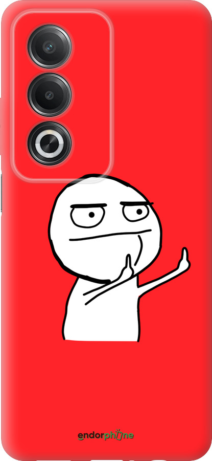 Силіконовий чехол Мем для Oppo A3 Pro 5G - 4578u-4144 изображение 