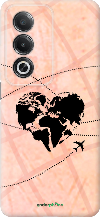 Силиконовый чехол Путешествуй для Oppo A80 5G - 4607u-3963 изображение 