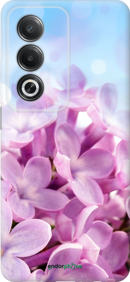 Силиконовый чехол Сирень для Oppo A3 Pro 5G - 527u-4144 изображение 