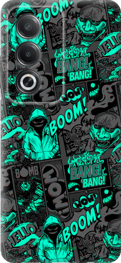 Силиконовый чехол № 5331 для Oppo A80 5G - 5331u-3963 изображение 