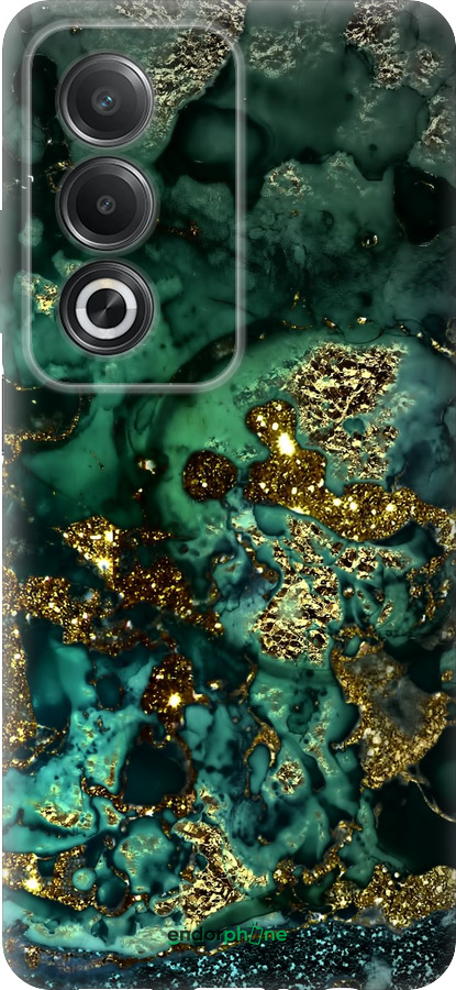 Силіконовий чехол Мармур золото багатство для Oppo A3 Pro 5G - 5419u-4144 изображение 