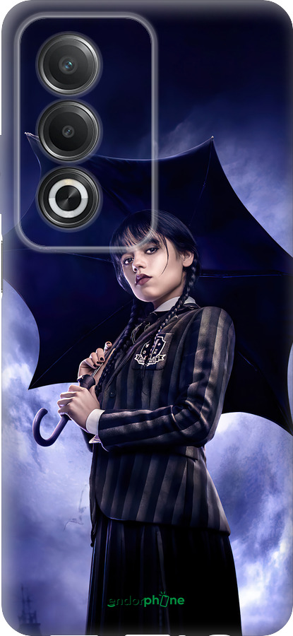 Силиконовый чехол Wednesday v2 для Oppo A80 5G - 5516u-3963 изображение 