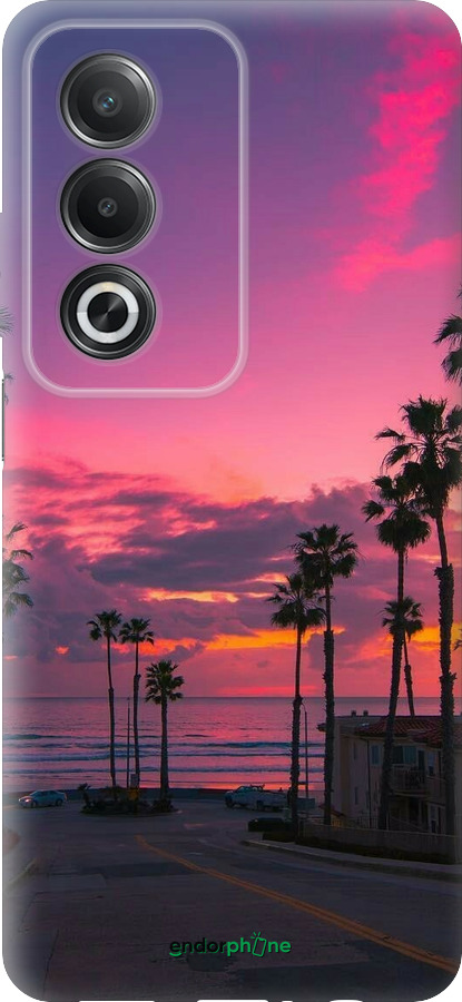 Силіконовий чехол Пальми для Oppo A80 5G - 5873u-3963 изображение 