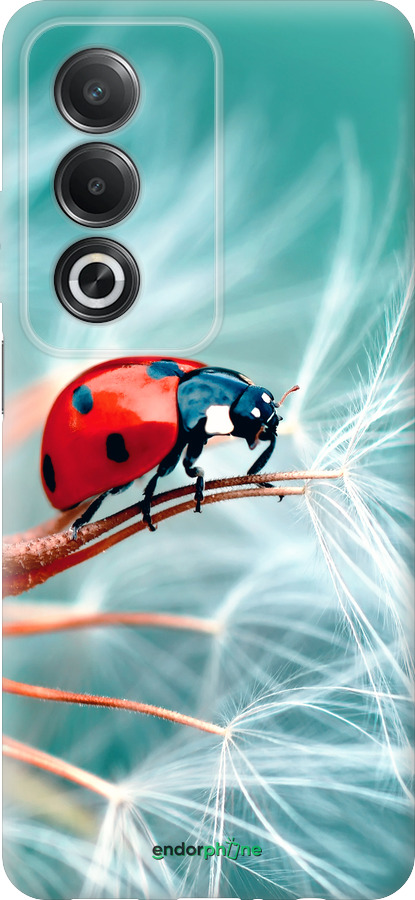 Силиконовый чехол Божья коровка для Oppo A3 Pro 5G - 6049u-4144 изображение 