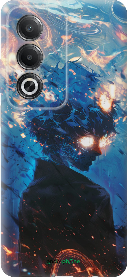 Силиконовый чехол Сатору Годжо для Oppo A3 Pro 5G - 6129u-4144 изображение 