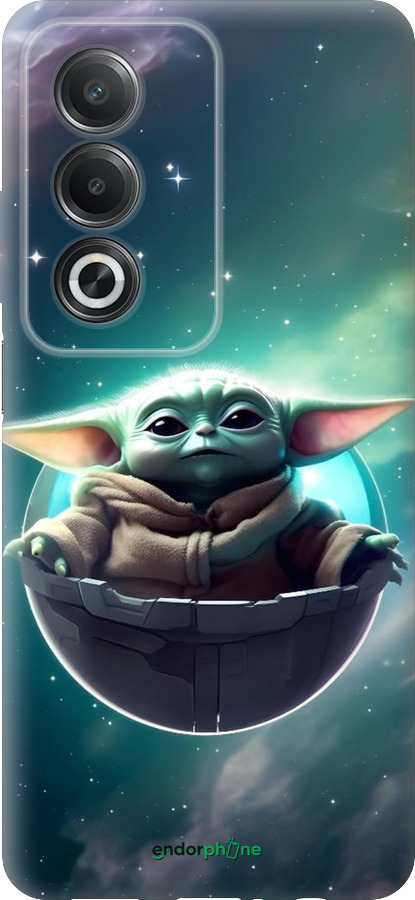 Силиконовый чехол Малышь йода для Oppo A80 5G - 6294u-3963 изображение 