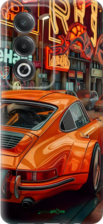 Силиконовый чехол Порше для Oppo A3 Pro 5G - 6334u-4144 изображение 