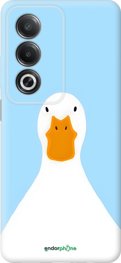 Силиконовый чехол Гусь для Oppo A3 Pro 5G - 6350u-4144 изображение 