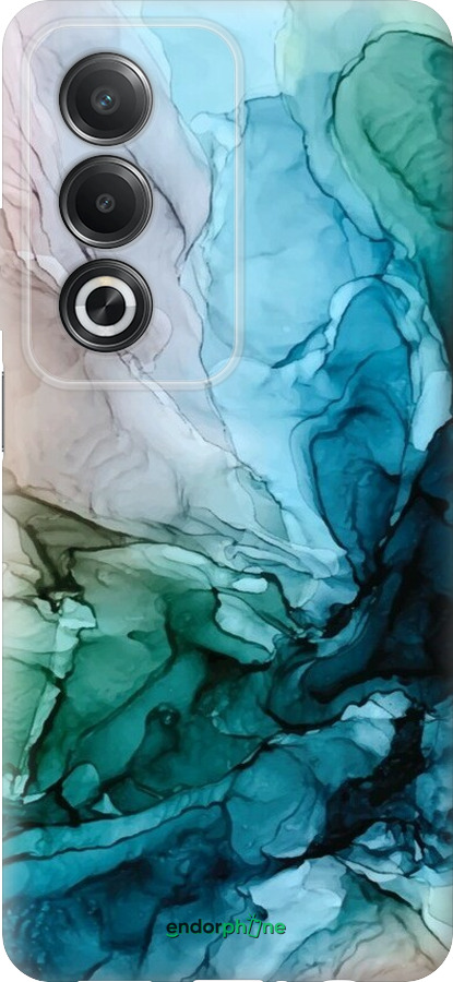 Силіконовий чехол З абстрактним малюнком барвисті Солоні береги для Oppo A80 5G - 6405u-3963 изображение 