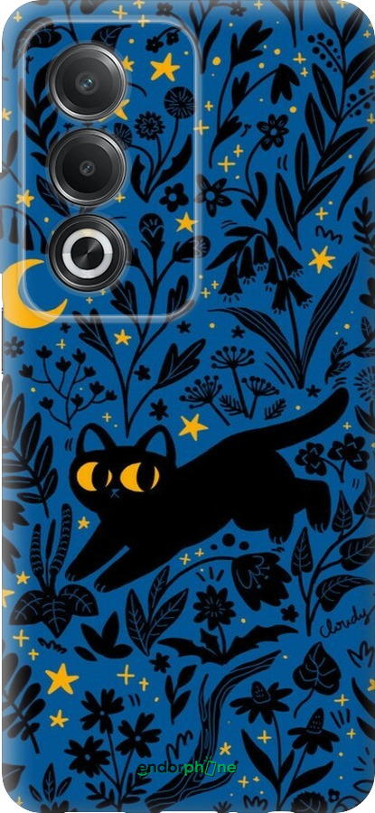 Силиконовый чехол Летняя ночь для Oppo A80 5G - 6472u-3963 изображение 