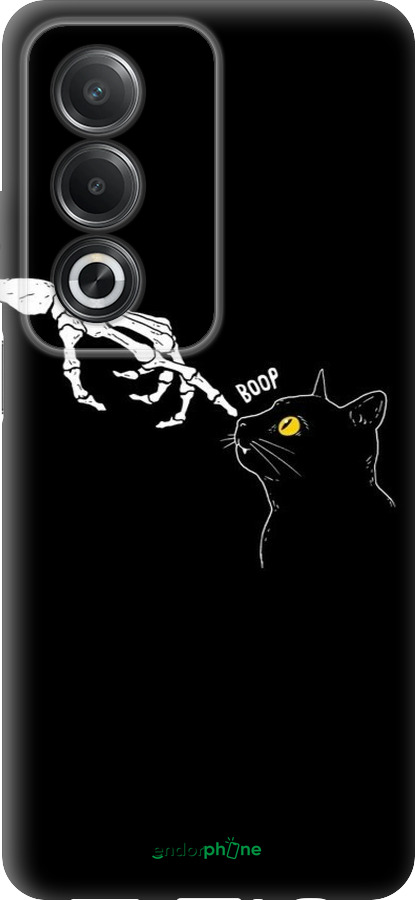 Силіконовий чехол Кішка для Oppo A3 Pro 5G - 6505u-4144 изображение 
