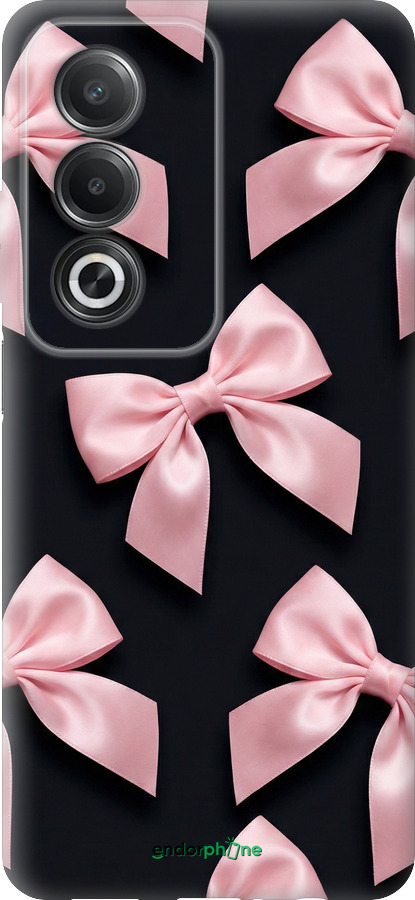 Силіконовий чехол Coquette Ribbons Dark Coquette для Oppo A3 Pro 5G - 6767u-4144 изображение 