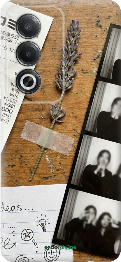 Силиконовый чехол Aesthetic Scrapbook Collage для Oppo A80 5G - 6773u-3963 изображение 