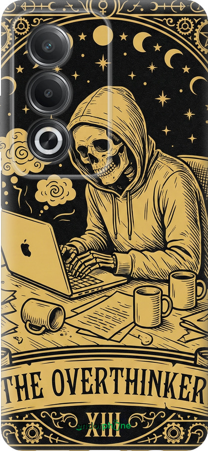 Силиконовый чехол The Overthinker для Oppo A80 5G - 6774u-3963 изображение 