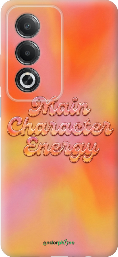 Силиконовый чехол Aura Gradient Main Character Energy Aesthetic Y2K для Oppo A3 Pro 5G - 6783u-4144 изображение 