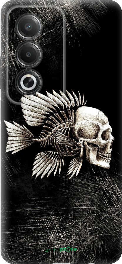 Силиконовый чехол Рыбо-человек для Oppo A80 5G - 683u-3963 изображение 