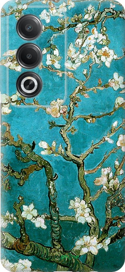 Силиконовый чехол Винсент Ван Гог. Сакура для Oppo A80 5G - 841u-3963 изображение 