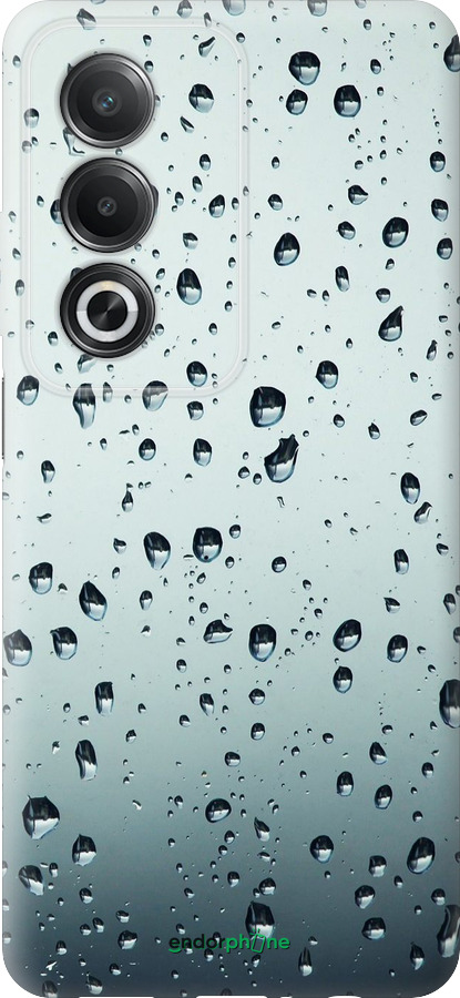 Силиконовый чехол Стекло в каплях для Oppo A80 5G - 848u-3963 изображение 