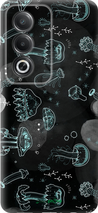 Силіконовий чехол Медузи для Oppo A80 5G - 906u-3963 изображение 