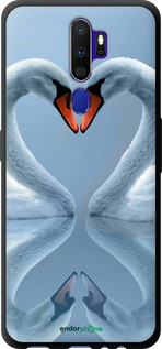 TPU чехол Лебеди для Oppo A9 2020 - 6007b-1865 изображение 