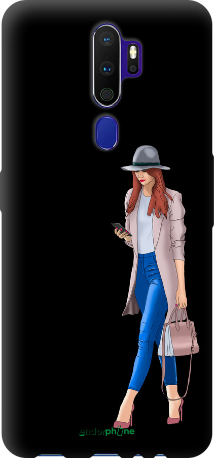 TPU чехол Дівчинка 1 для Oppo A9 2020 - 4751b-1865 изображение 
