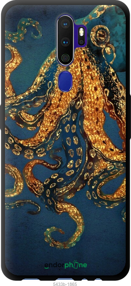 TPU чехол № 5433 для Oppo A9 2020 - 5433b-1865 изображение 