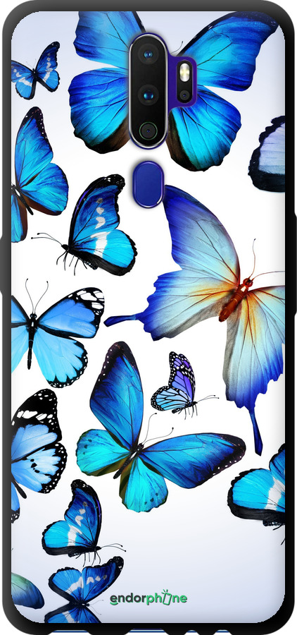 TPU чехол Метелики для Oppo A9 2020 - 6023b-1865 изображение 