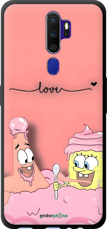 TPU чехол Спанч Боб для Oppo A5 2020 - 6282b-1888 изображение 