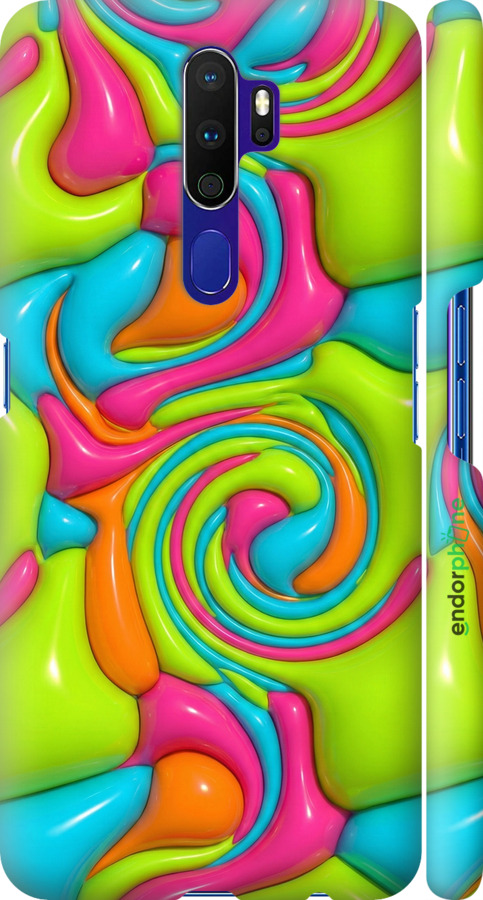 3D пластиковый матовый чехол Y2K Jelly Dream для Oppo A5 2020 - 6780m-1888 изображение 