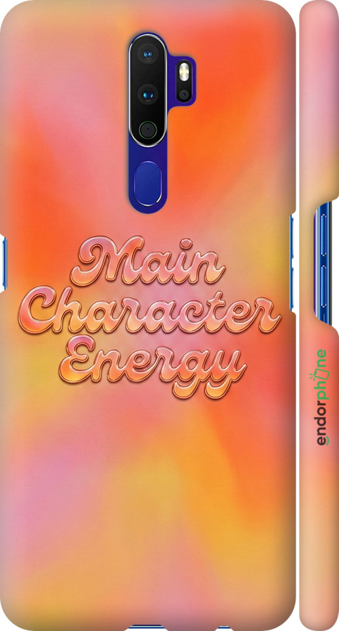 3D пластиковый матовый чехол Aura Gradient Main Character Energy Aesthetic Y2K для Oppo A9 2020 - 6783m-1865 изображение 