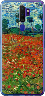 2D пластиковий чехол Вінсент Ван Гог-Макове поле для Oppo A5 2020 - 6466t-1888 изображение 
