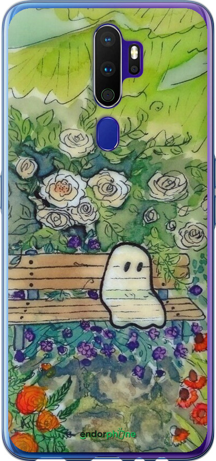 2D пластиковый чехол Призрак 3 для Oppo A5 2020 - 6248t-1888 изображение 