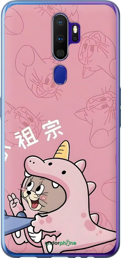 2D пластиковий чехол Том і джеррі 2 для Oppo A5 2020 - 6359t-1888 изображение 