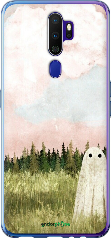 2D пластиковый чехол Привидение для Oppo A5 2020 - 6401t-1888 изображение 