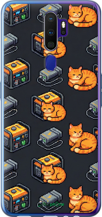 Силиконовый чехол Autonomous Zone для Oppo A9 2020 - 6771u-1865 изображение 