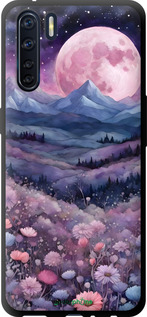 TPU чехол Ніч місяць арт для Oppo A91 - 6319b-1884 изображение 