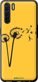 TPU чехол Минимализм одуванчики для Oppo A91 - 6449b-1884 изображение 